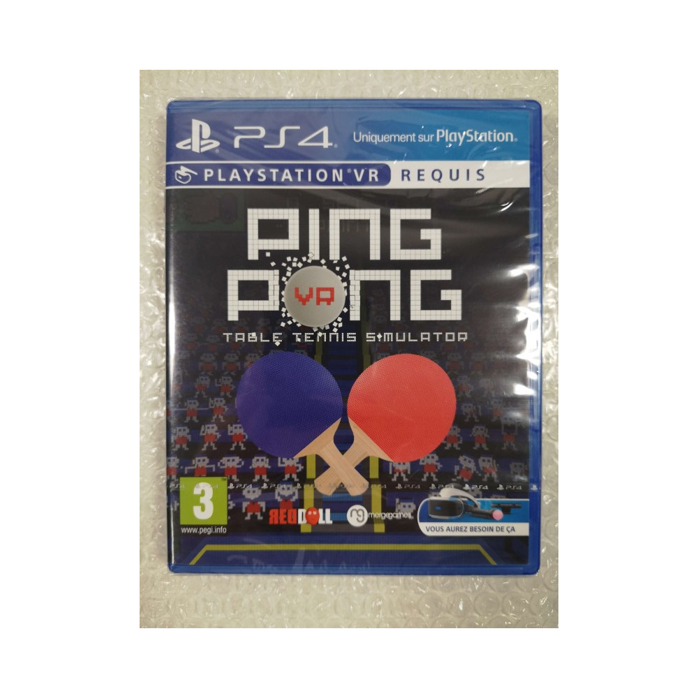 PING PONG VR PS4 FR NEW (GAME IN ENGLISH) (PLAYSTATION VR REQUIS)