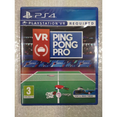 VR PING PONG PRO PS4 UK NEW (EN/FR/DE/ES/IT) (PLAYSTATION VR REQUIRED)
