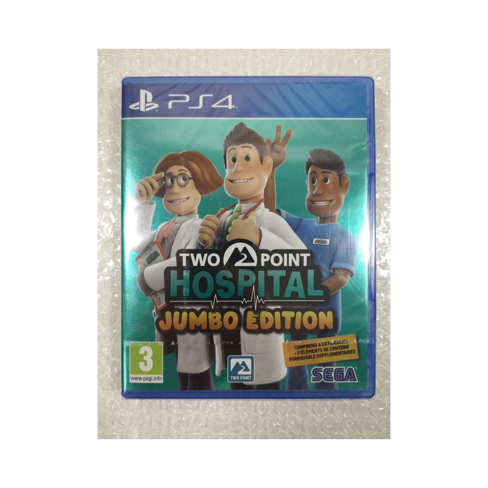 TWO POINT HOSPITAL - JUMBO EDITION - PS4 FR NEW (EN/FR/DE/ES/IT/PT)