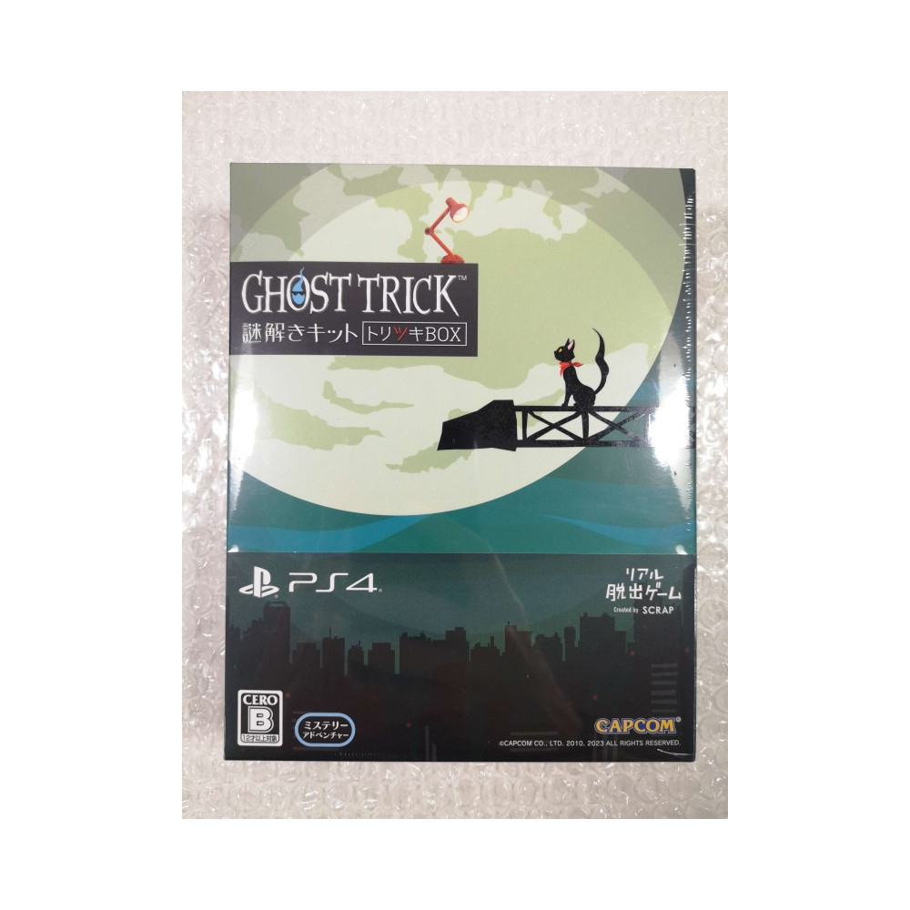 GHOST TRICK : PHANTOM DETECTIVE MYSTERY SOLVING KIT TRICKY BOX PS4 JAPAN NEW (EN/FR/DE/ES/IT)