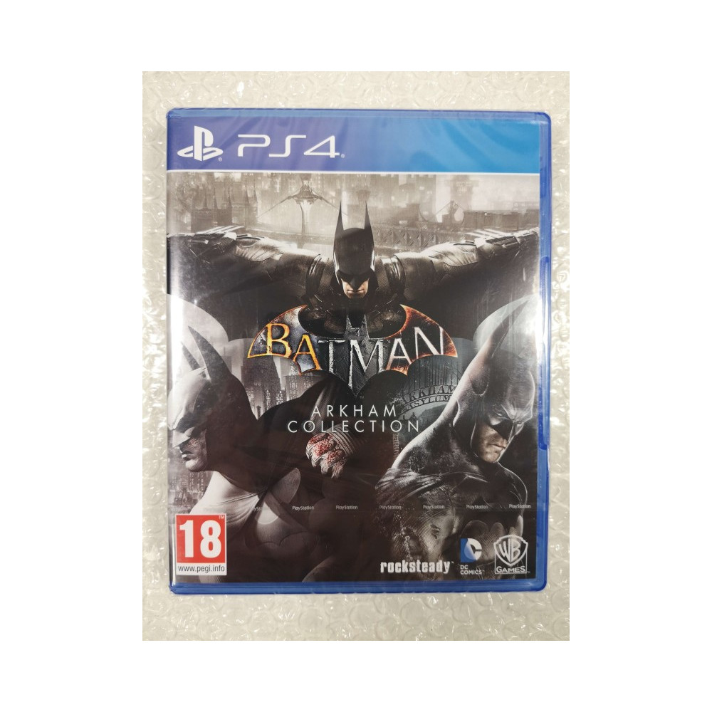 BATMAN ARKHAM COLLECTION PS4 UK NEW (GAME IN ENGLISH/FR/DE/ES/IT)