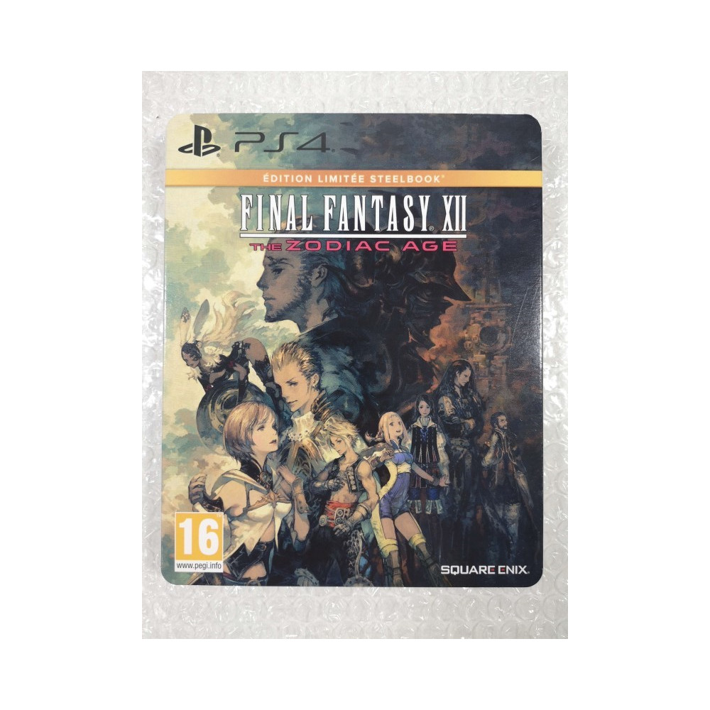  Final Fantasy XII The Zodiac Age Limited Steelbook Edition -  PlayStation 4 : Video Games