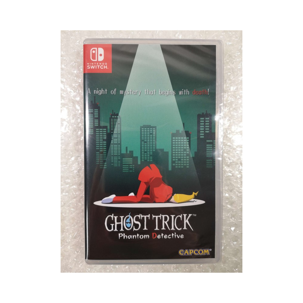 GHOST TRICK PHANTOM DETECTIVE SWITCH ASIAN NEW (GAME IN ENGLISH/FR/DE/ES/IT)