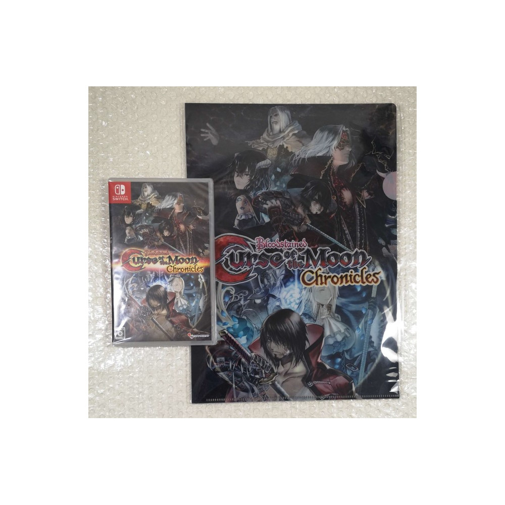 BLOODSTAINED: CURSE OF THE MOON CHRONICLES SWITCH JAPAN NEW GAME IN ENGLISH  + BONUS