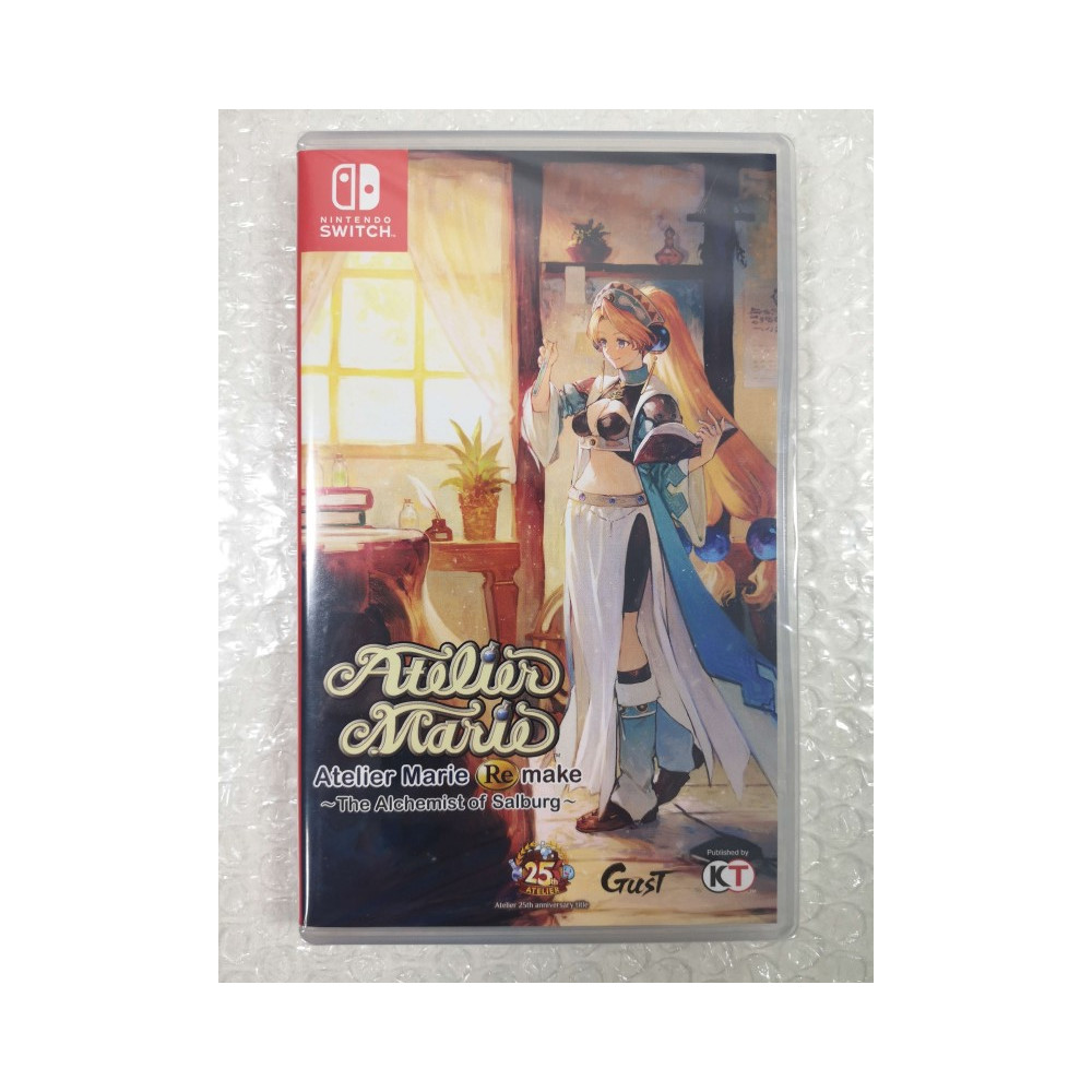 ATELIER MARIE REMAKE THE ALCHEMIST OF SALBURG SWITCH ASIAN NEW (GAME IN ENGLISH)