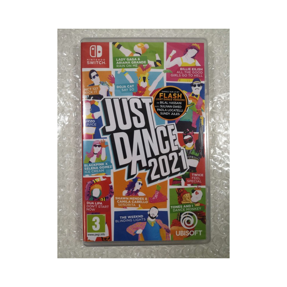 JUST DANCE 2021 SWITCH FR NEW (GAME IN ENGLISH/FR/DE/ES/IT/PT)