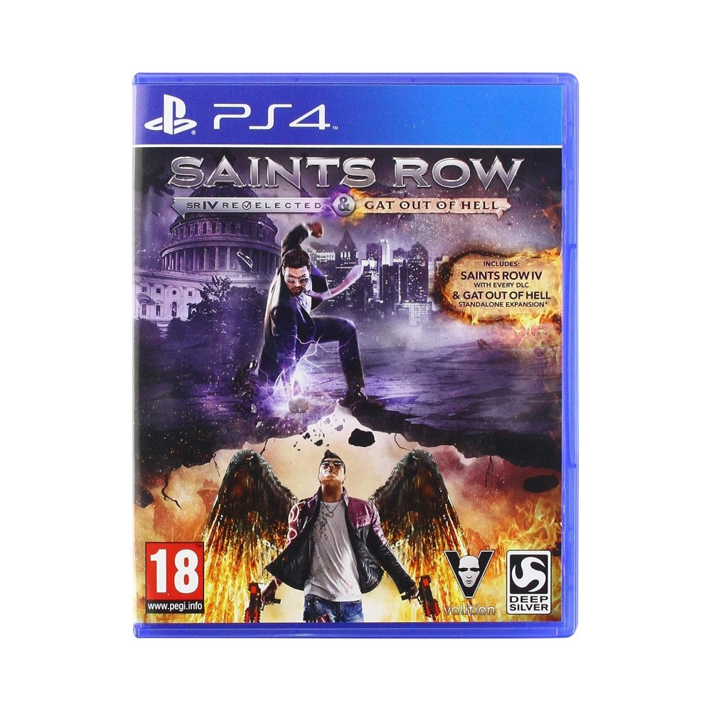 SAINTS ROW IV PS4 UK OCCASION (GAME IN ENGLISH/FR/DE/ES/IT)