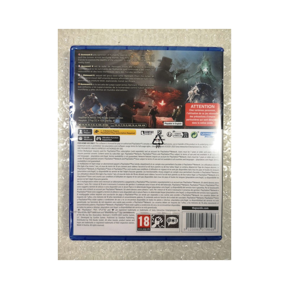 Trader Games - REMNANT II (2) PS5 EURO NEW (GAME IN ENGLISH/FR/DE