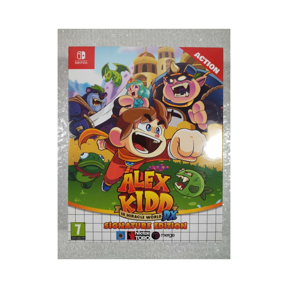 ALEX KIDD IN MIRACLE WORLD DX SIGNATURE EDITION SWITCH EURO NEW