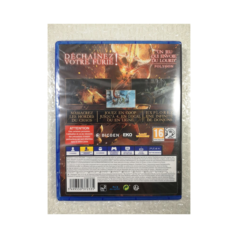 WARHAMMER CHAOSBANE PS4 FR NEW (GAME IN ENGLISH/FR/DE/ES/IT/PT)