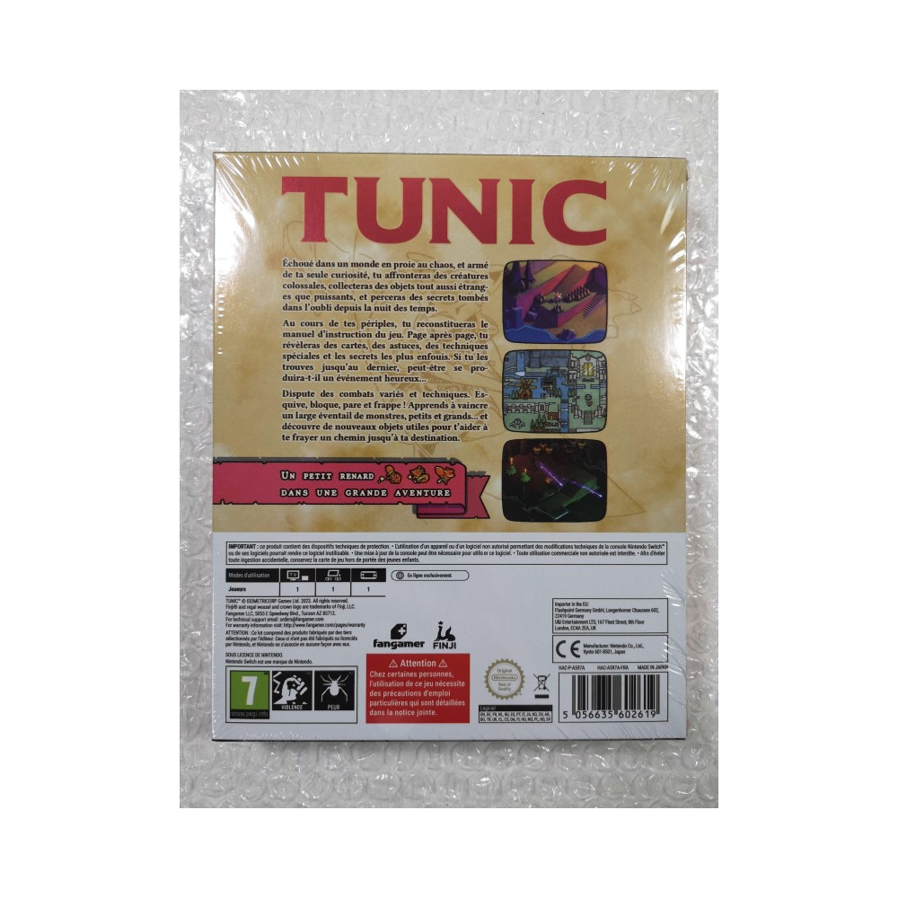 TUNIC SWITCH FR NEW (GAME IN ENGLISH/FR/DE/ES/IT/PT)