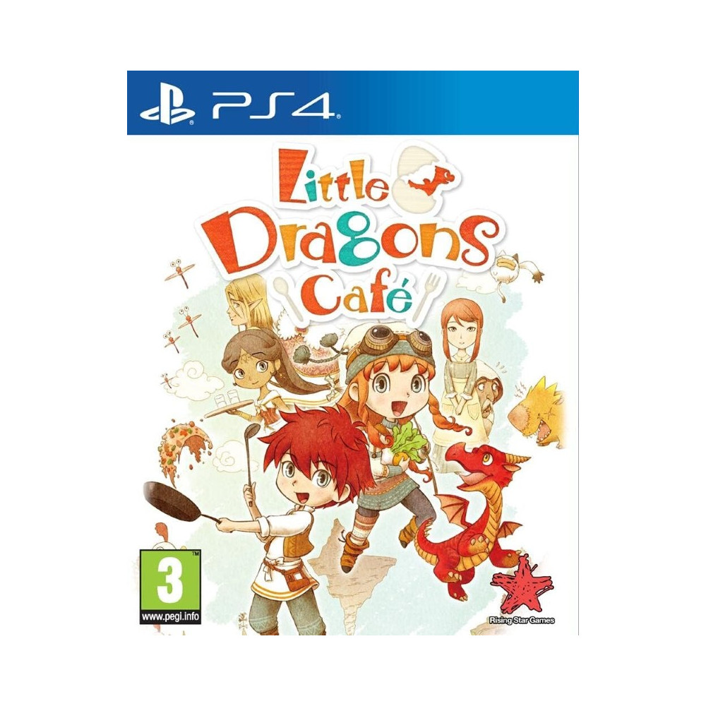 LITTLE DRAGONS CAFE PS4 FR OCCASION (GAME IN ENGLISH/FR/DE/ES/IT)