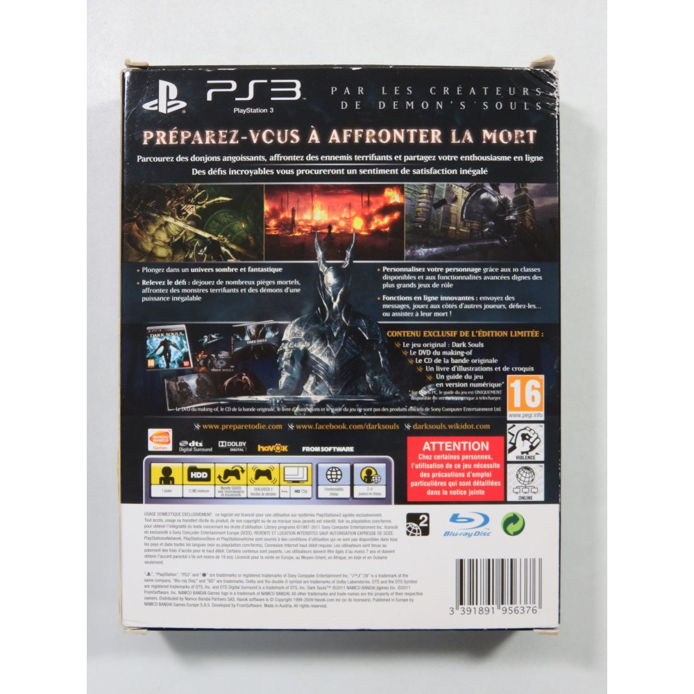 Dark Souls (Sony PlayStation 3, 2011) Complete PS3 CIB Canadian Variant  722674110471