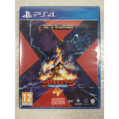 STREETS OF RAGE 4 ANNIVERSARY EDITION PS4 EURO NEW