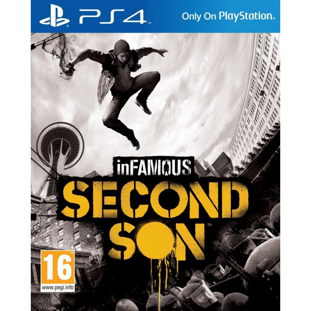 INFAMOUS SECOND SON PS4 EURO FR NEW