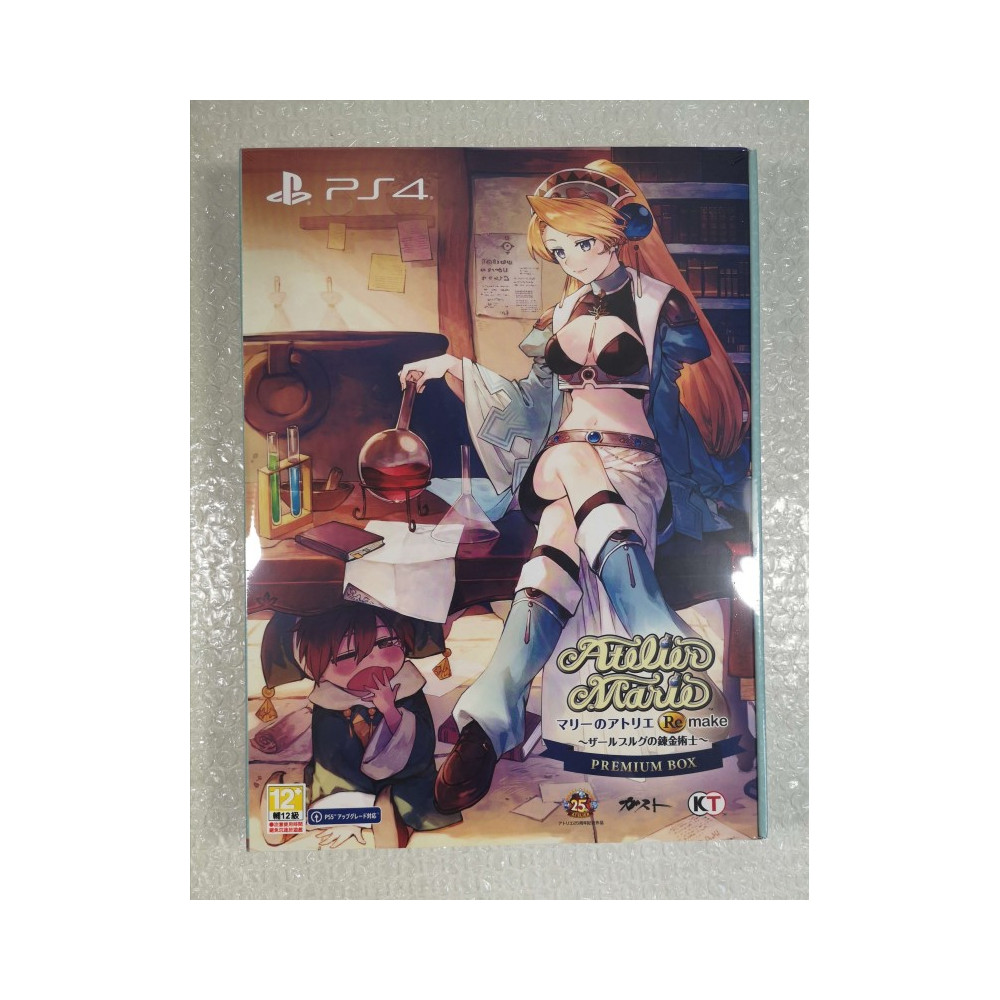 ATELIER MARIE REMAKE THE ALCHEMIST OF SALBURG PREMIUM EDITION LIMITED PS4 ASIAN NEW (GAME IN ENGLISH)