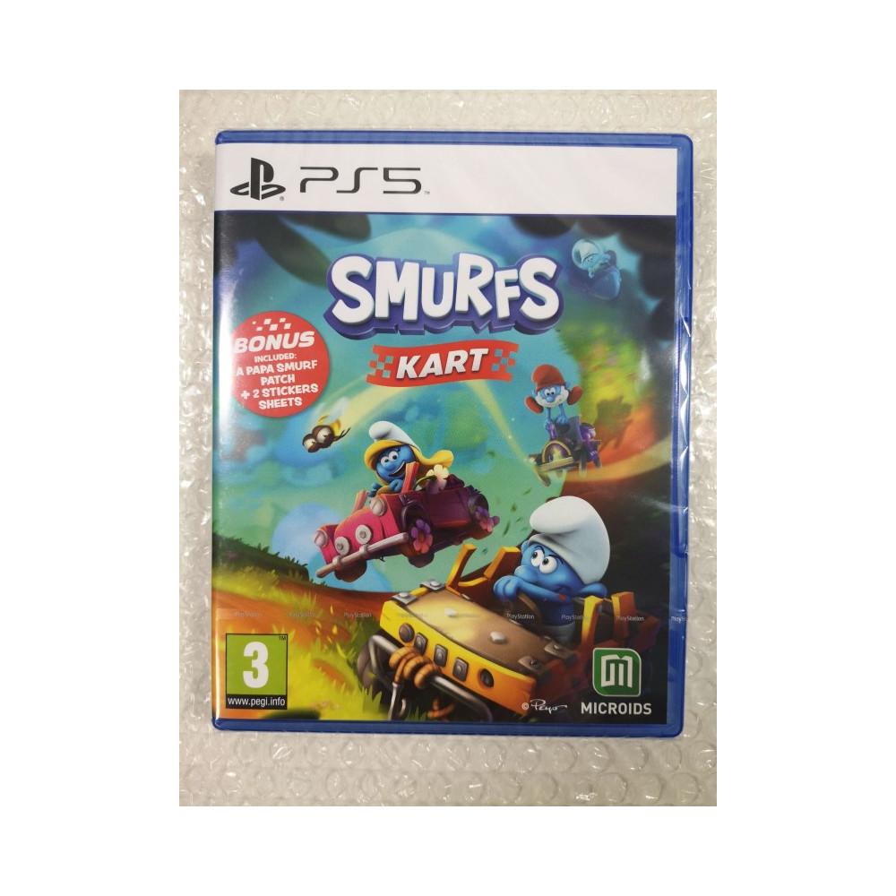 SMURFS KART PS5 UK NEW (GAME IN ENGLISH/FR/DE/ES/IT/PT)