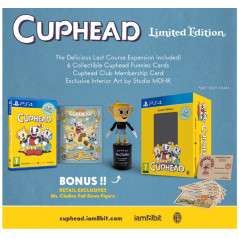 CUPHEAD - LIMITED EDITION PS4 UK NEW (GAME IN ENGLISH/FR/DE/ES/IT/PT)