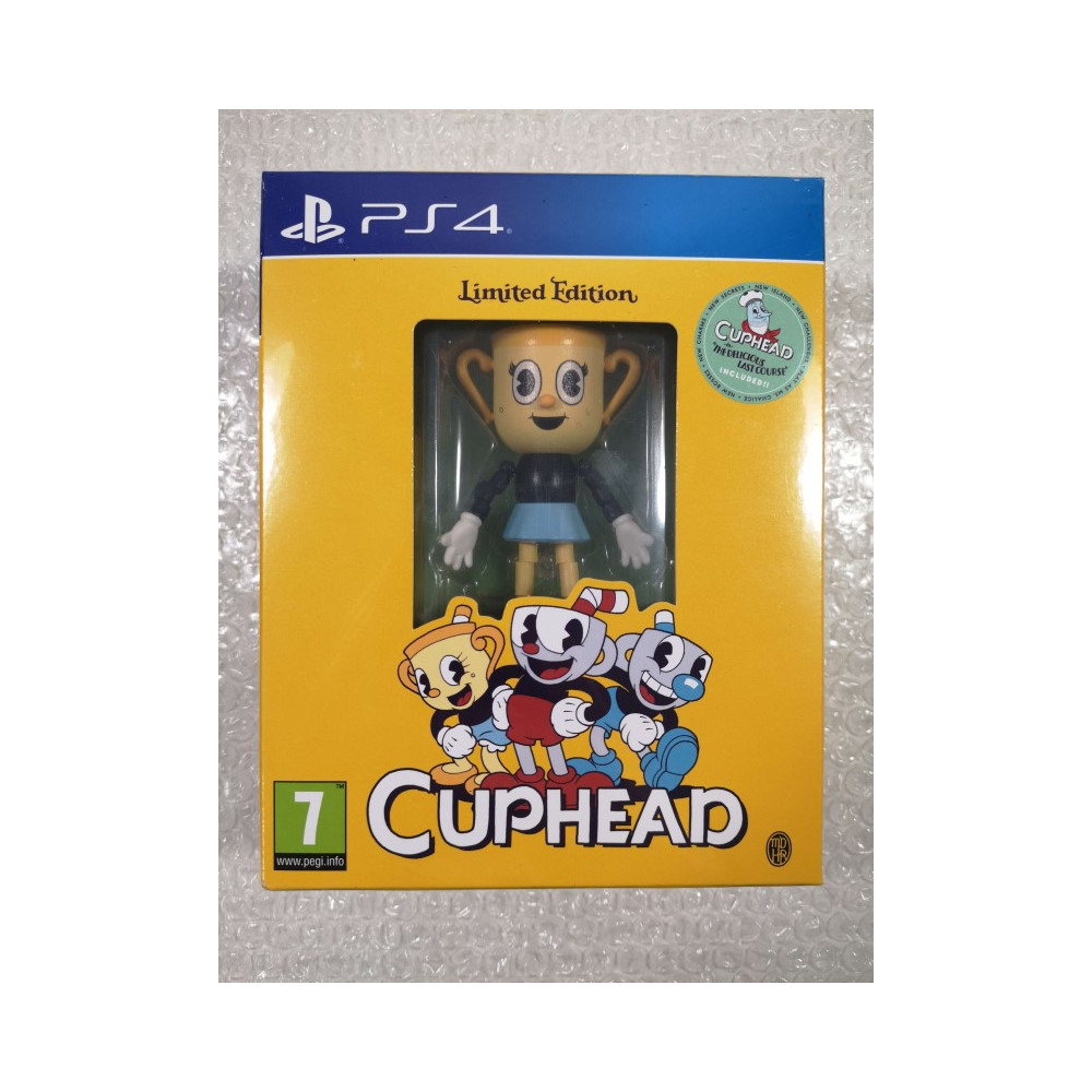 CUPHEAD - LIMITED EDITION PS4 UK NEW (GAME IN ENGLISH/FR/DE/ES/IT/PT)