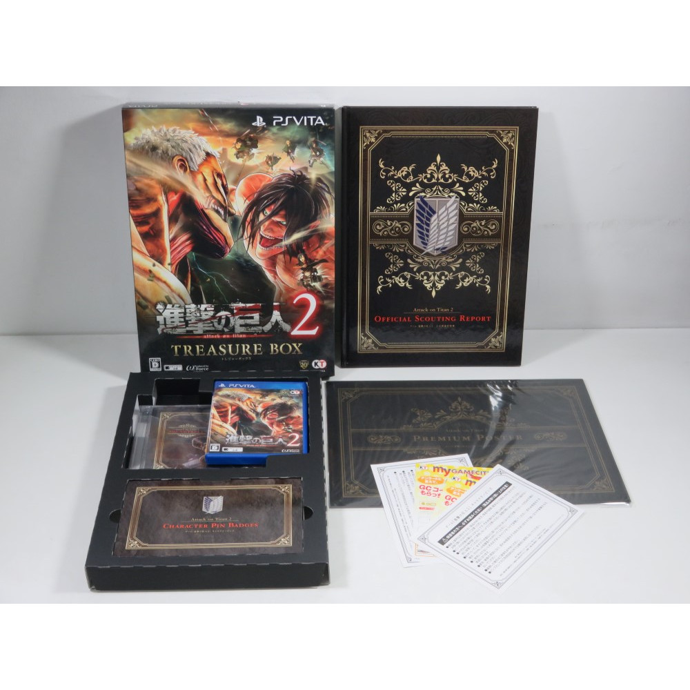 PS4 Attack on Titan TREASURE BOX Shingeki no Kyojin Game Japan