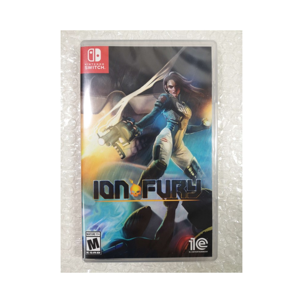 ION FURY SWITCH USA NEW (GAME IN ENGLISH/FR/DE/ES) (LIMITED RUN GAMES)