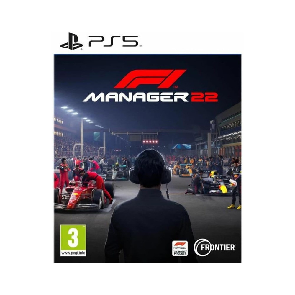 F1 MANAGER 22 PS5 FR OCCASION (GAME IN ENGLISH/FR/DE/IT/ES/PT)
