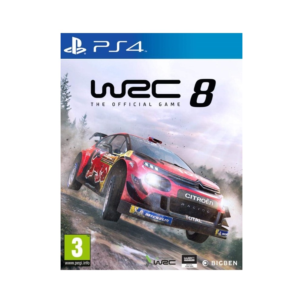 WRC 8 PS4 UK OCCASION