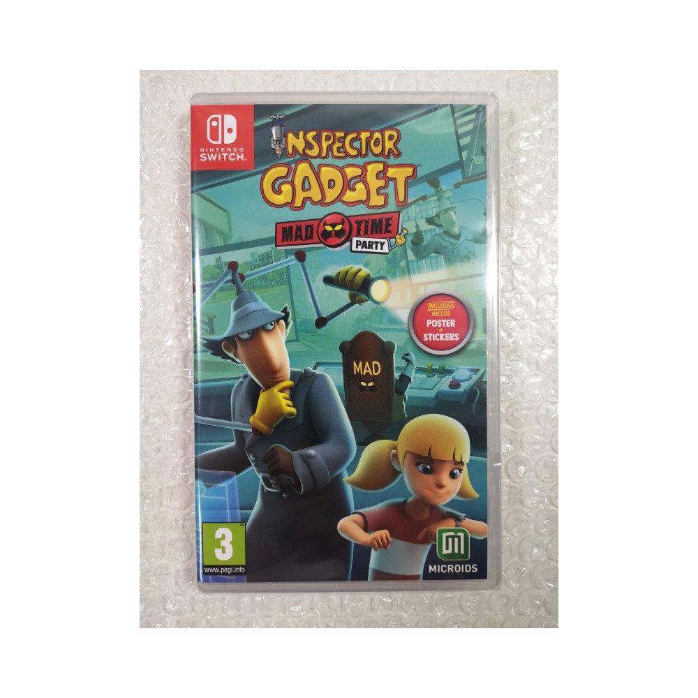 Trader Games - INSPECTOR GADGET MAD TIME PARTY SWITCH EURO NEW (EN