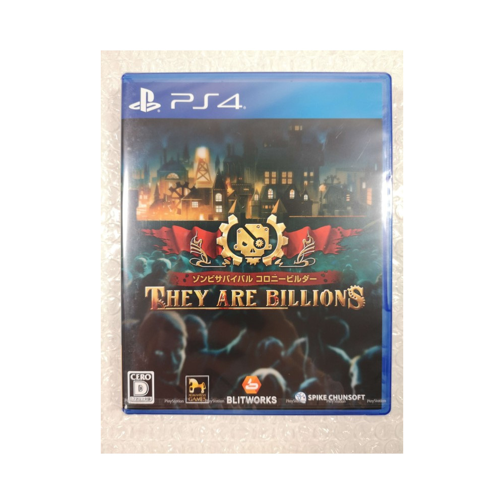 ZOMBIE SURVIVAL COLONY BUILDER - THEY ARE BILLIONS PS4 JAPAN NEW (GAME IN ENGLISH)