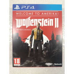 WOLFENSTEIN II THE NEW COLOSSUS - WELCOME TO AMERIKA EDITION PS4 FR OCCASION (EN/FR/DE/ES/IT)