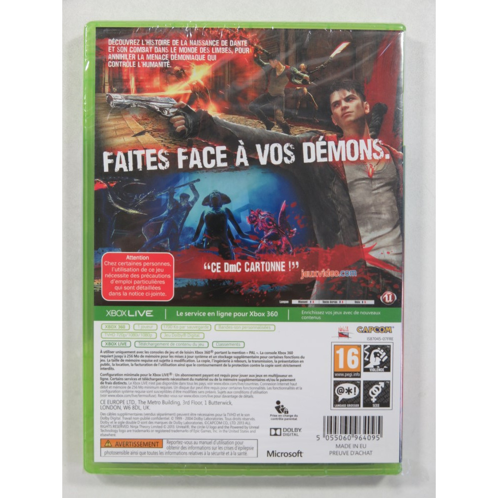 DMC: Devil May Cry - Asian Collector’s Edition Box X360 NEW & SEALED