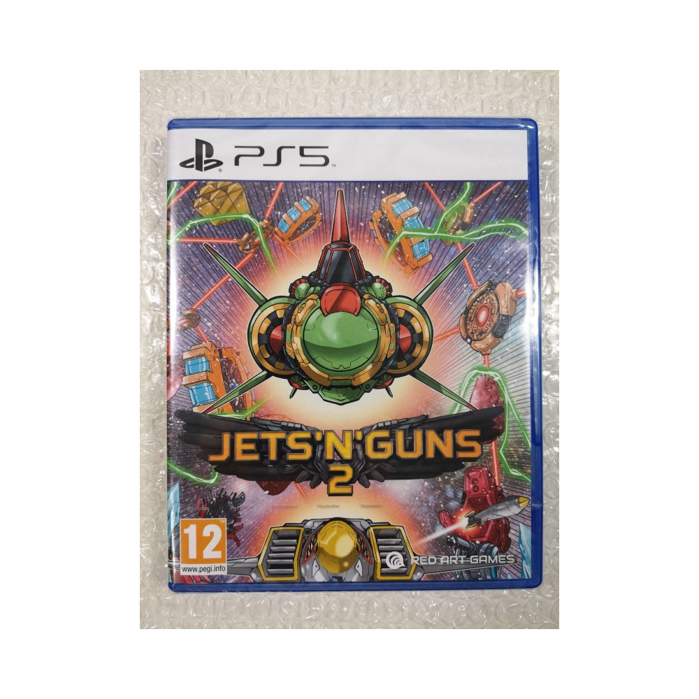 JETS N GUNS 2 PS5 EURO NEW (GAME IN ENGLISH) (RED ART GAMES)