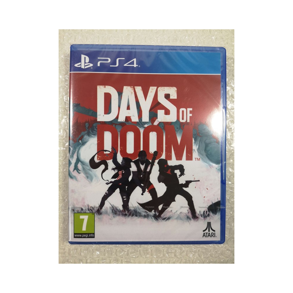 DAYS OF DOOM PS4 EURO NEW (GAME IN ENGLISH/FR/DE/ES/IT)