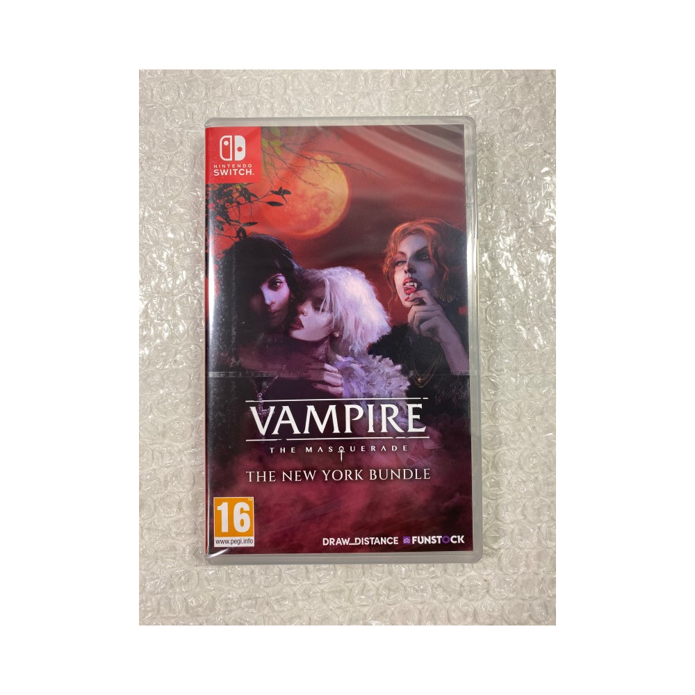 VAMPIRE THE MASQERADE - THE NEW YORK BUNDLE SWITCH EURO NEW (GAME IN ENGLISH/FR/PT)