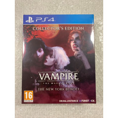 VAMPIRE THE MASQERADE - THE NEW YORK BUNDLE COLLECTOR S EDITION PS4 EURO NEW (GAME IN ENGLISH/FR)