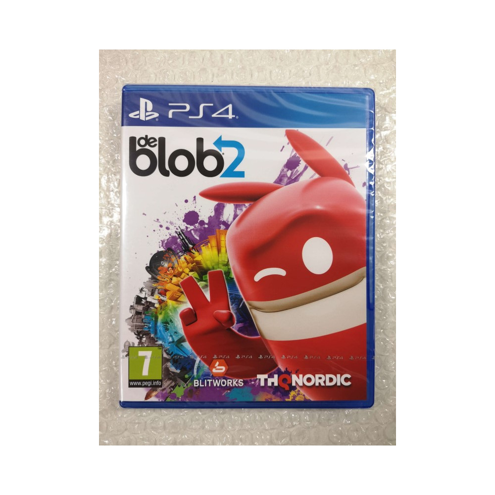 DE BLOB 2 PS4 EURO NEW (GAME IN ENGLISH/FR/DE/ES/IT/PT)