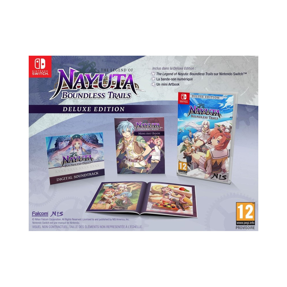 THE LEGEND OF NAYUTA BOUNDLESS TRAILS - DELUXE EDITION SWITCH EURO NEW (EN)
