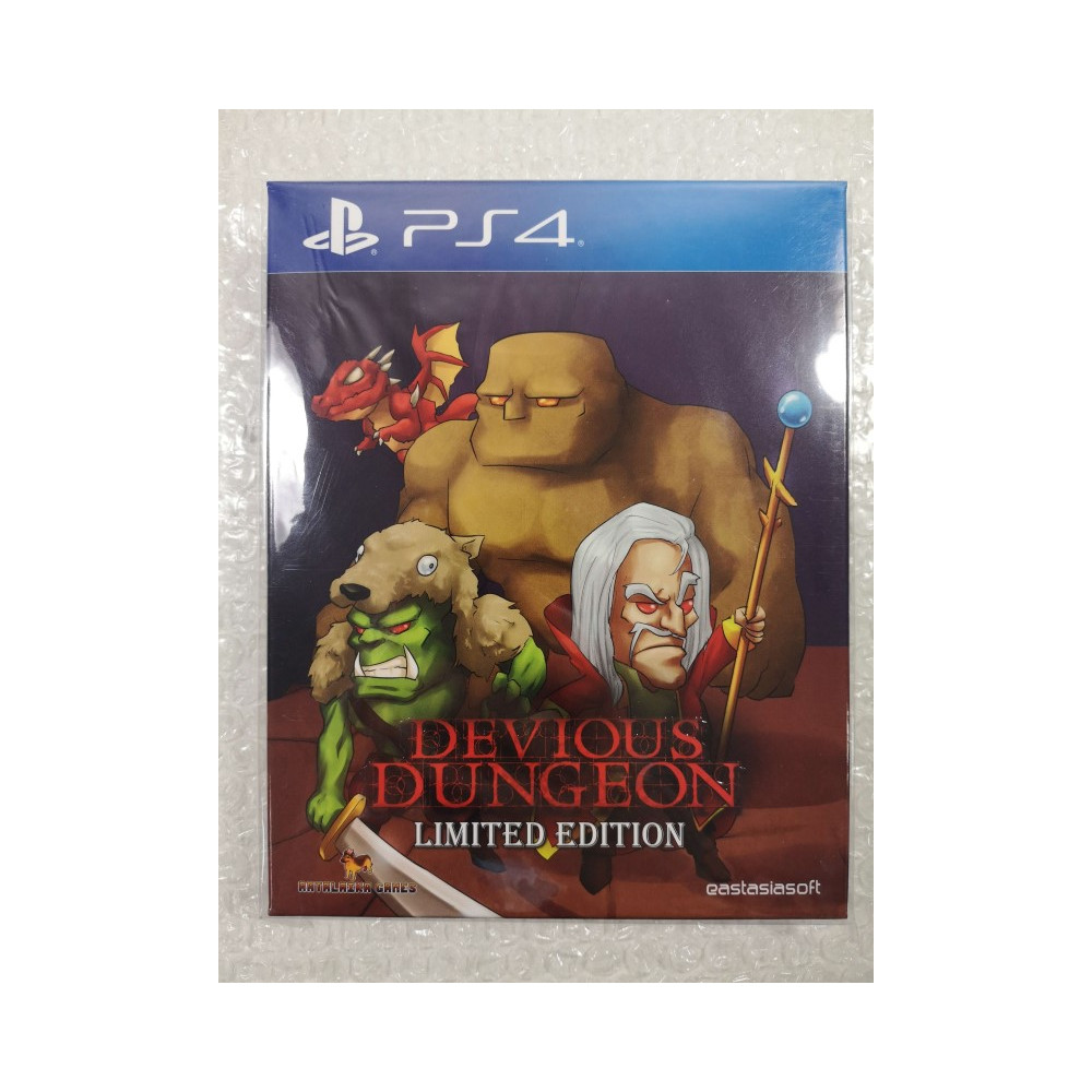 DEVIOUS DUNGEON - LIMITED EDITION PS4 ASIAN NEW (GAME IN ENGLISH/FR)