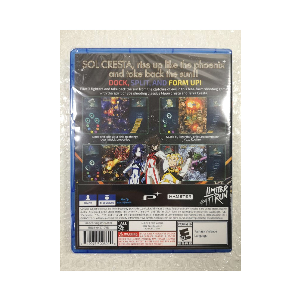 SOL CRESTA - DRAMATIC EDITION PS4 USA NEW (GAME IN ENGLISH) (LIMITED RUN 447)