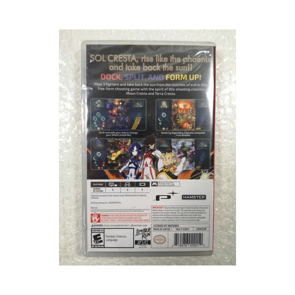SOL CRESTA - DRAMATIC EDITION SWITCH USA NEW (GAME IN ENGLISH) (LIMITED RUN 141)