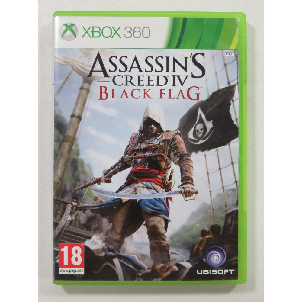 Jogo Assassin's Creed IV: Black Flag - Xbox 360 - LOJA CYBER Z - Loja Cyber  Z