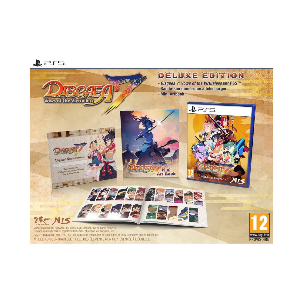 DISGAEA 7 - VOWS OF THE VIRTUELESS - DELUXE EDITION PS5 EURO NEW (GAME IN ENGLISH/FR)