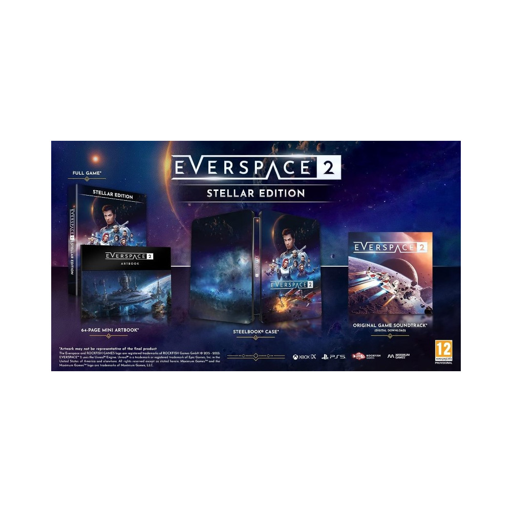 EVERSPACE 2 - STELLAR EDITION PS5 EURO NEW (GAME IN ENGLISH/FR/DE/ES/IT/PT)