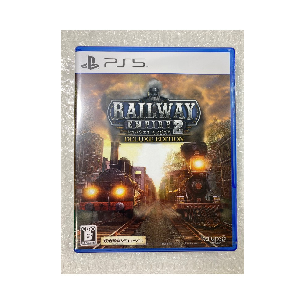 RAILWAY EMPIRE 2 DELUXE EDITION PS5 JAPAN NEW (GAME IN ENGLISH/JP)
