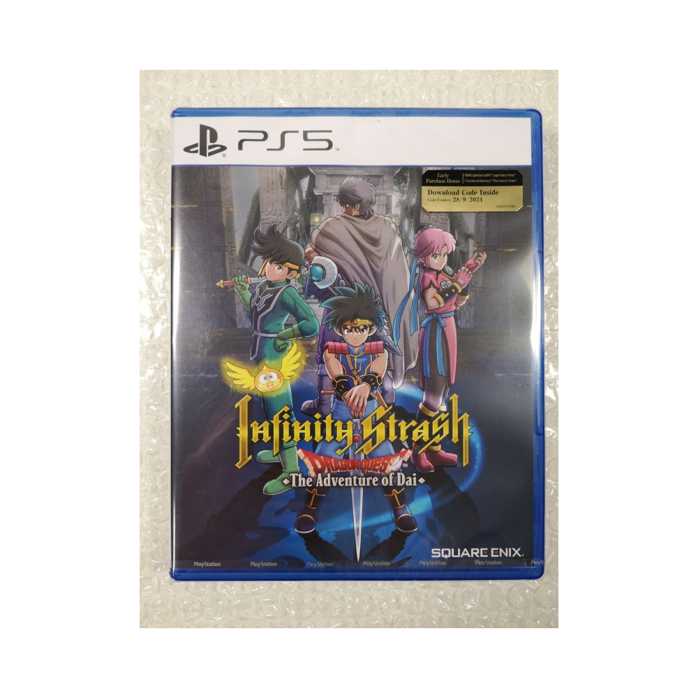INFINITY STRASH DRAGON QUEST THE ADVENTURE OF DAI PS5 ASIAN ENGLISH COVER NEW GAME IN ENGLISH/FR/DE/ES