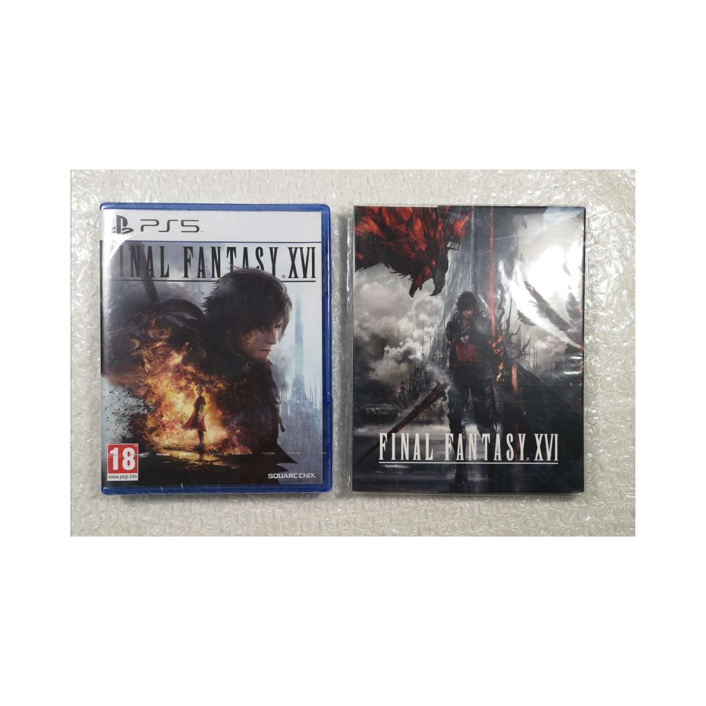 FINAL FANTASY XVI (16) PS5 EURO NEW (GAME IN ENGLISH/FR/DE/ES/IT/PT) + BONUS ARTCARDS & POSTER SET