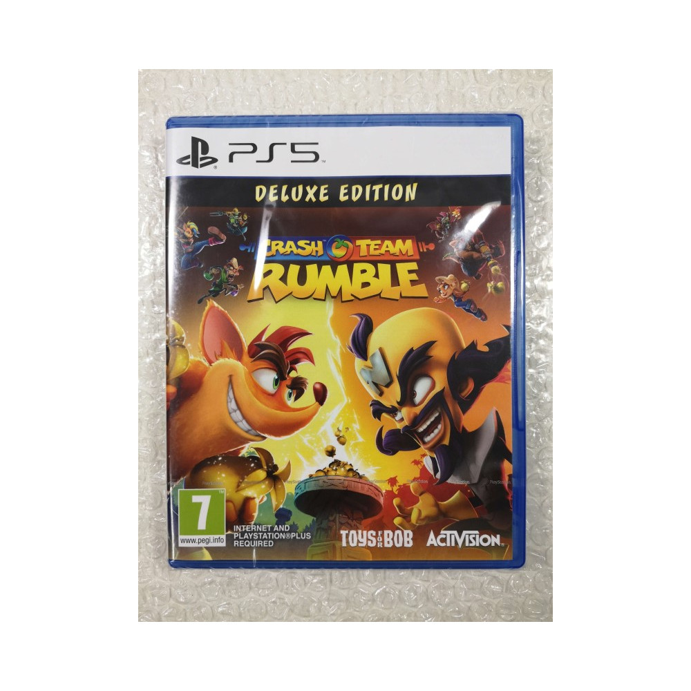 CRASH TEAM RUMBLE - EDITION DELUXE - PS5 UK NEW (GAME IN ENGLISH/FR)