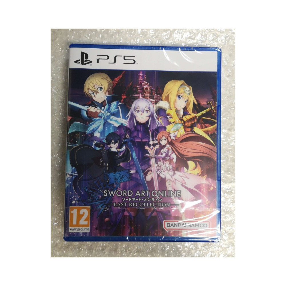 SWORD ART ONLINE LAST RECOLLECTION PS5 FR NEW (GAME IN ENGLISH/FR/DE/ES/IT/PT)