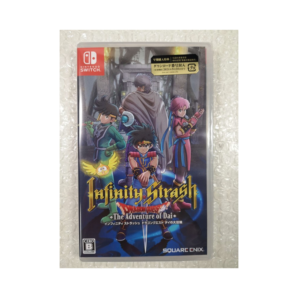 INFINITY STRASH: DRAGON QUEST THE ADVENTURE OF DAI SWITCH JAPAN NEW GAME IN ENGLISH - FRANCAIS