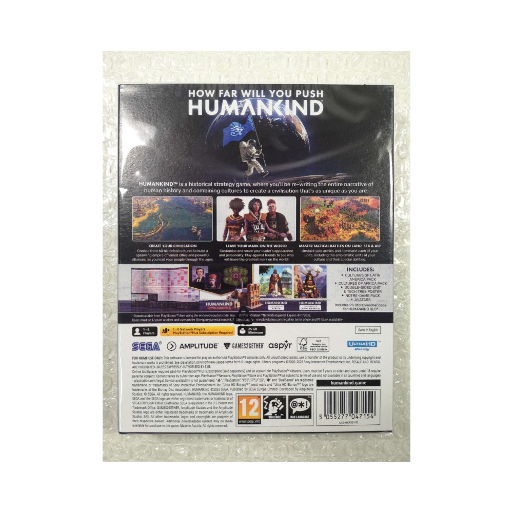HUMANKIND - HERITAGE EDITION PS5 UK NEW (GAME IN ENGLISH/FR/DE/ES/IT/PT)